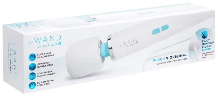 Classique Plug-In wand массажер – 33 см – белый