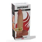 INFERNO by HIDDEN DESIRE realistiškas dildo – 21 cm (8.3″) – kūno spalva — Nuotrauka 3