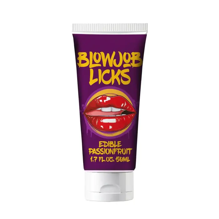 Blow Job Licks Passionfruit Flavored Lubricant – 50 ml