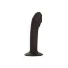 CalExotics išlenktas analinis dildo – 15 cm (6″) – Juodas — Nuotrauka 1