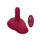 Dual Rider Thrust & Grind vibratorius su stūmimo funkcija ir dviem varikliais – raudonas — Nuotrauka 1
