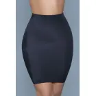 Be Wicked Slimin' Shapewear Slip Skirt – Black – 1X/2X — Photo 1
