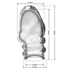 PRETTY LOVE - JEREMY locekļa uzmava - caurspīdīgs Foto 11