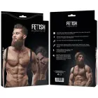 Fetish Submissive Attitude Men's Eco-Leather Adjustable Chest Harness – Black – One Size — Photo 2