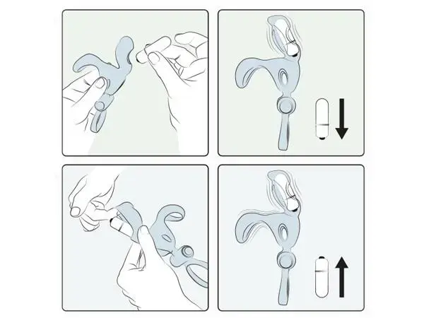 Spartacus R vibrējošs dzimumlocekļa gredzens ar sēklinieku gredzenu Foto 3