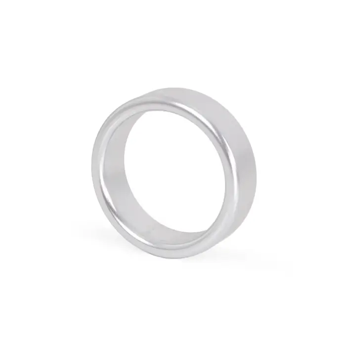 Silver Aluminum Cock Ring – 45 mm