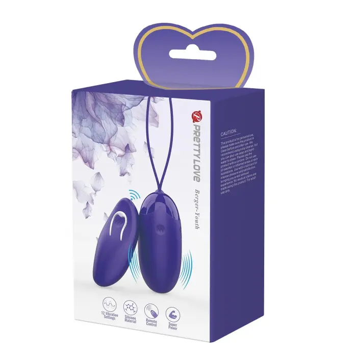 PRETTY LOVE Berger Egg Vibrator – Remote Control Photo
