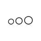 Silicone Support Rings – Black — Photo 1