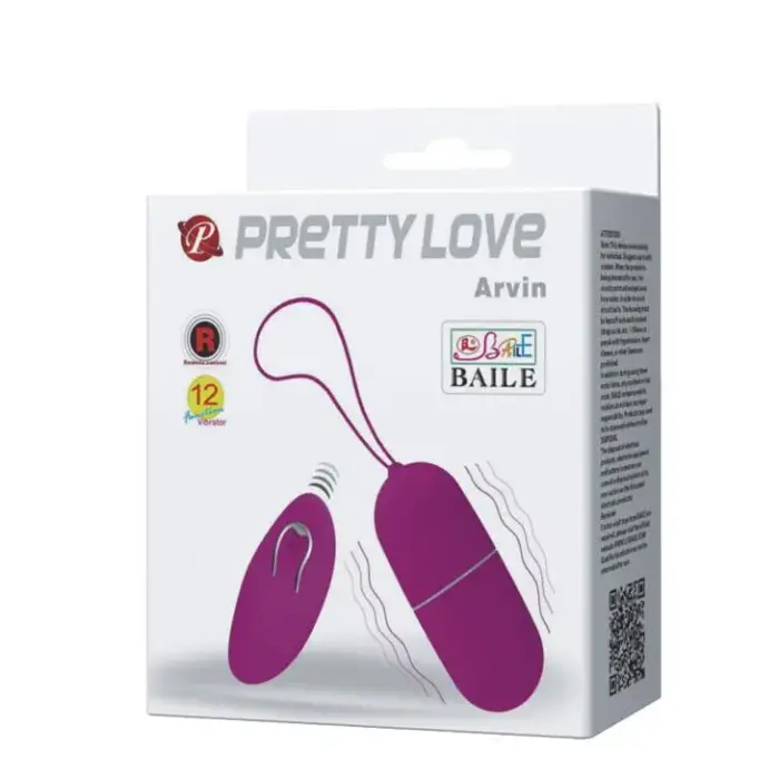 PRETTY LOVE Arvin vibrators ar tālvadības pulti Foto 9