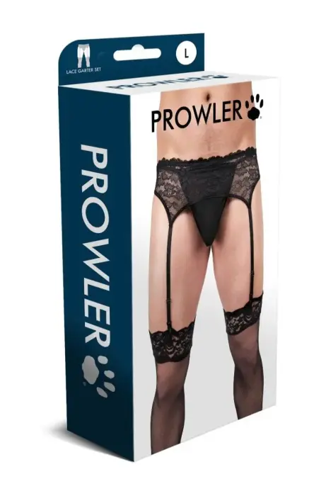 Prowler кружевной комплект с поясом для чулок – S