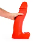 All Red ABR 22 realistiškas dildo – 23+ cm (9+″) — Nuotrauka 5