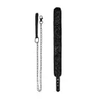 Luxe – neopreno antkaklio ir grandinės pavadėlio rinkinys – juodas – 52,5 cm — Nuotrauka 3
