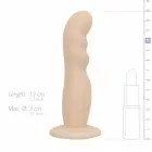 TOYJOY Strap-On System reguliuojamas silikoninis diržas – 18 cm (7″) – juodas — Nuotrauka 8