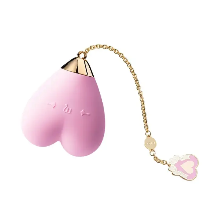 Интимный массажер-вибратор ZALO Baby Heart Berry Violet – 8 см (3.15″) – фиолетовый