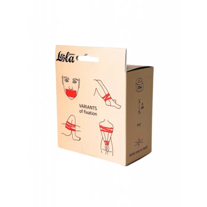 Bondage Tape Vanilla Endorphin Red Foto 2