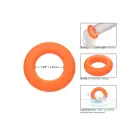 Alpha Prolong Large Cock Ring – Orange — Photo 16