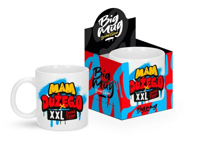 BIG MUG - Kubek 800ml - Mam dużego