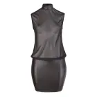 Transparent Mini Dress – Black – 3 XL — Photo 6