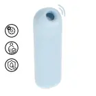 Sweetie - AirTap gaisa pulsa stimulators – zils — Foto 7
