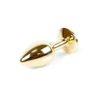 Plug-Jewellery Gold anaaltapp – 7 cm (2.8″) – Sinine — Foto 2