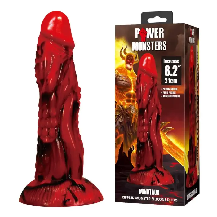 Power Monsters Minotaur rievots monsteru dildo – 21 cm (8.3″)