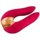 Shunga Aiko topelt stimulaator – vaarika värvi Photo