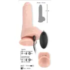 Realistic Penis Shaped Vibrator with Remote Control – 21 cm (8.3″) — Photo 9