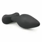 EasyToys Silicone Anal Plug M – 11 cm – Black — Photo 3