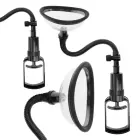 INTENSE Manual Intimate Pump with Two Interchangeable Cups, Transparent — Photo 2