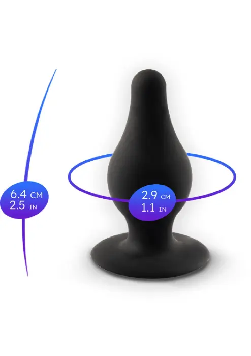 Plug Model 2 Anal Plug – XS – Black