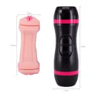 Duo masturbatorius su minkštais dantimis – 24 cm — Nuotrauka 1