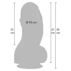 INFERNO Fat Boys dildo – 27 cm – Must — Foto 8