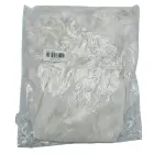 Farah babydoll komplekts ar mākslīgās kažokādas un tīkliņa detaļām – balts – S/M Foto 5