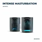 Boners Flexible Masturbator with Textured Interior – 7.5 cm – Clear — Photo 8
