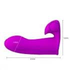 PRETTY LOVE Maxwell pirksta vibrators – violets Foto 5