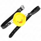 KINK Duck-Shaped Gag – Adjustable Silicone Restraint – Yellow — Photo 2