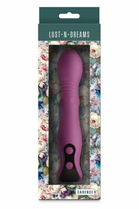 LUST-N-DREAMS Cadence Blush вибратор с фрикциями – цифровой дисплей – 18,2 см