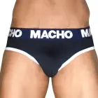 MACHO MCH008 Classic Men's Briefs – Navy Blue – XL — Photo 2