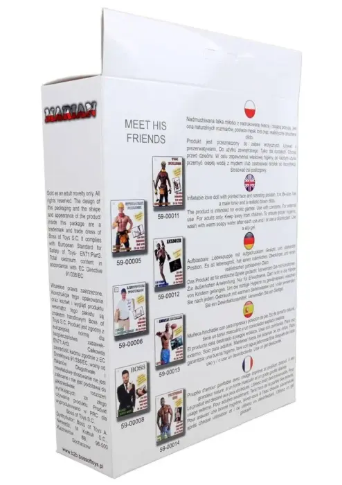 Marian pripučiama vyriška meilės lėlė – 160 cm Photo