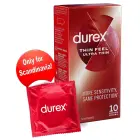Durex Feel īpaši plāni prezervatīvi – 10 gab. — Foto 2
