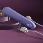 Evolved Tart Teaser Vibrating Silicone Ring Massager – 12.5 cm (4.83″) – Purple — Photo 6