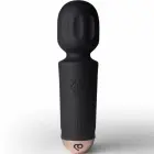 Rocks-Off Mini Wand Black Tulip uzlādējams wand masāžas vibrators – 11.5 cm (4.5″) – melns — Foto 1