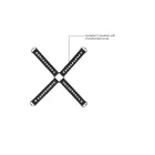 Diamond Studded Hogtie Foto 3