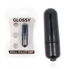 Glossy Small Bullet lodes vibrators – 5.8 cm (2.3″) – melns — Foto 1