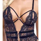 Cottelli LINGERIE Body Lace bodi – must – M — Foto 5
