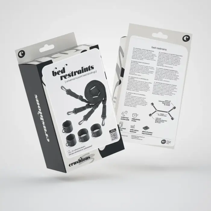 Universal Bed Restraints – Black