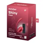 Satisfyer Shiny Petal app-juhitav kantav vibraator – 15 cm – punane — Foto 6
