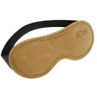 Fetish Submissive Origen Vegan Leather Mask with Neoprene Lining – Black — Photo 2