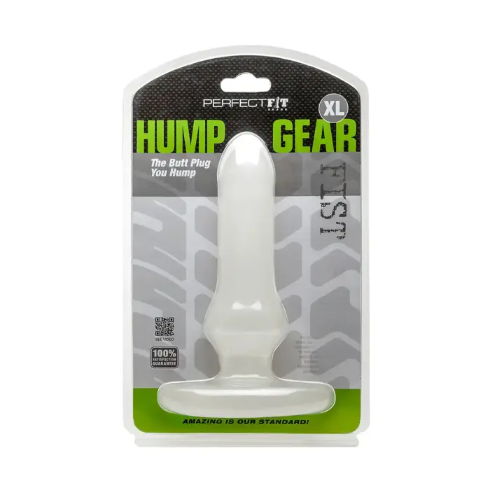 Hump Gear XL Butt Plug – 16.5 cm – Clear