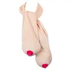 Plush Boob Scarf – Funny Party Accessory — Photo 5